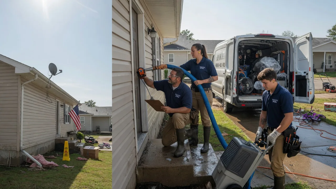 Ceiling Water Damage Restoration in Sandy Ridge, PA near me